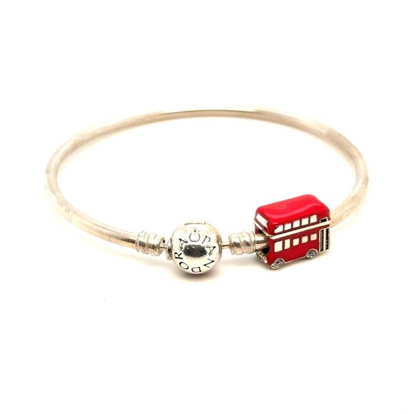 Pandora Jewelry - Pandora Bangle (Bonus Bus Charm)